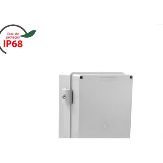 Caixa Passagem Pvc Rohdbox Completa Ip68 Cinza 250X160X120 888209 Caixa Passagem Pvc Rohdbox Completa Ip68 Cinza 250X160X120 888209