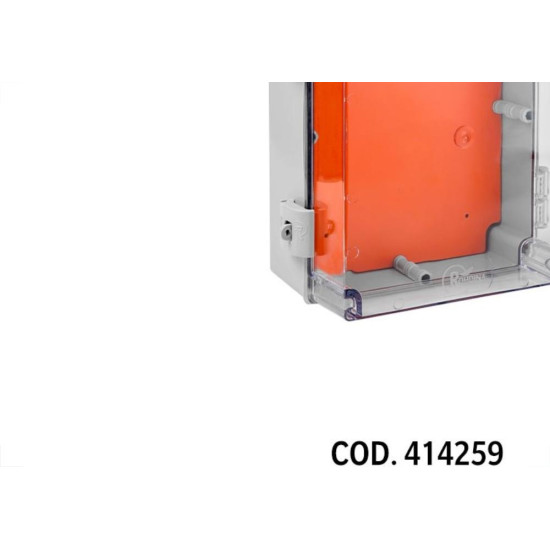 Caixa Passagem Pvc Rohdbox Completa Ip68 Transparente 250X200X130 888191 Caixa Passagem Pvc Rohdbox Completa Ip68 Transparente 250X200X130 888191