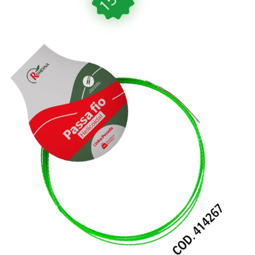 Passa Fio Helicoidal Rohdina 15M Pesada Passa Fio Helicoidal Rohdina 15M Pesada
