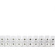 Conector Barra Asantos Plastico 6Mm 2283 Conector Barra Asantos Plastico 6Mm 2283
