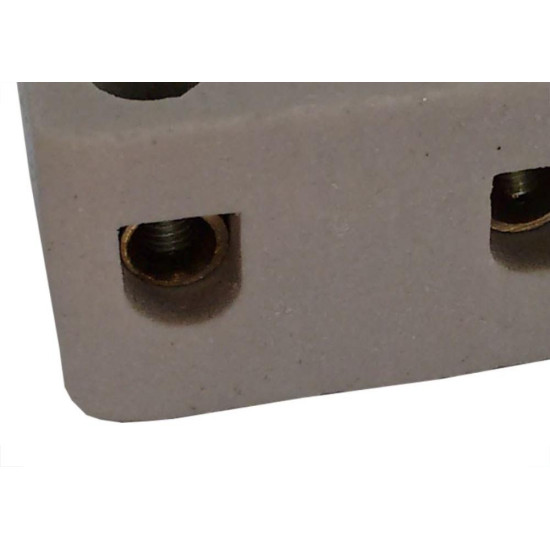 Conector Porcelana Asantos 2 Polos 10Mm 2207