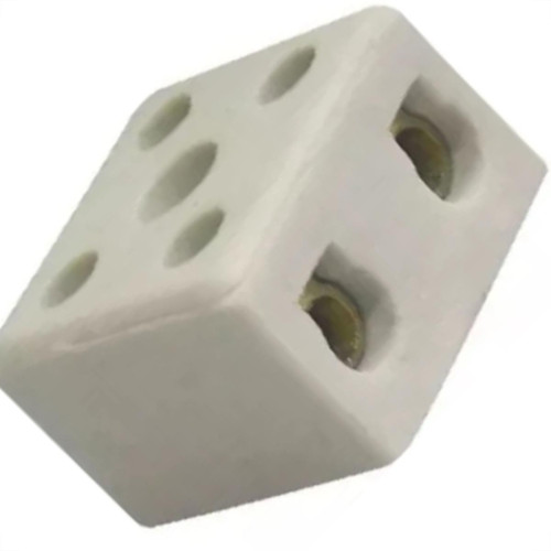 Conector Porcelana Asantos 2 Polos 6Mm 2203