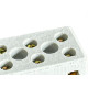 Conector Porcelana Asantos 3 Polos 16Mm 2222