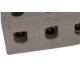 Conector Porcelana Asantos 3 Polos 6Mm 2218