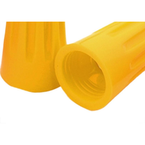 Conector Torcao Santos Ate 10,7Mm Amarelo Com 5 Pecas 2704