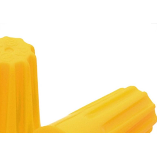 Conector Torcao Santos Ate 10,7Mm Amarelo Com 5 Pecas 2704