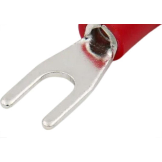 Pre-Isolado Asantos Forquilha 0,5/1,5 Vermelho M 4 Com 10 Pecas 1903 Pre-Isolado Asantos Forquilha 0,5/1,5 Vermelho M 4 Com 10 Pecas 1903