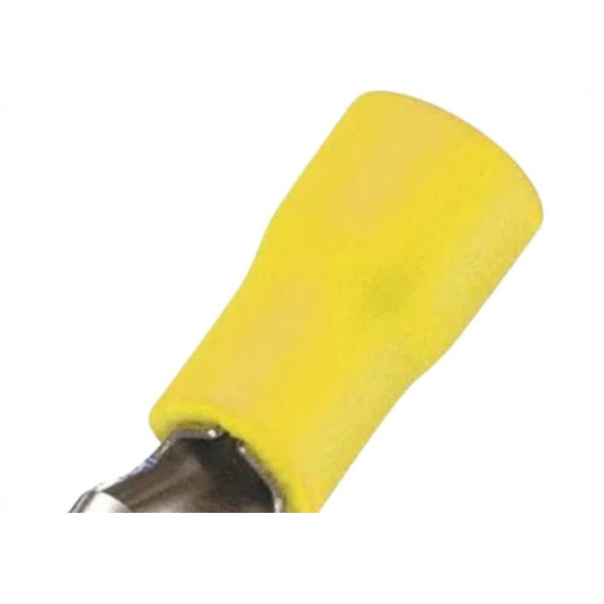 Pre-Isolado Asantos Femea 4,0/6,0 Amarelo Com 10 Pecas 1866 Pre-Isolado Asantos Femea 4,0/6,0 Amarelo Com 10 Pecas 1866