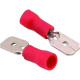 Pre-Isolado Asantos Macho Vermelho 0,5/1,5 Com 10 Pecas 1878 Pre-Isolado Asantos Macho Vermelho 0,5/1,5 Com 10 Pecas 1878