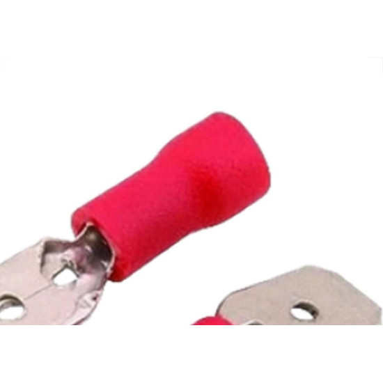 Pre-Isolado Asantos Macho Vermelho 0,5/1,5 Com 10 Pecas 1878 Pre-Isolado Asantos Macho Vermelho 0,5/1,5 Com 10 Pecas 1878