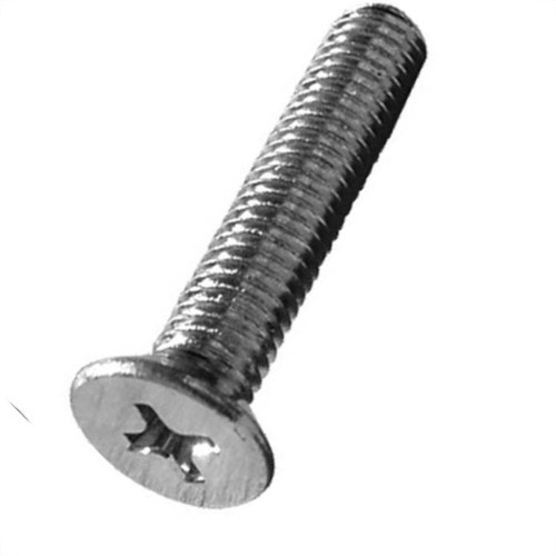 Parafuso Rosca Metrica Cabeca Chata Phillips Jomarca 06 X 25Mm Com 100 Pecas 09187 - Kit C/2 Parafuso Rosca Metrica Cabeca Chata Phillips Jomarca 06 X 25Mm Com 100 Pecas 09187 - Kit C/2