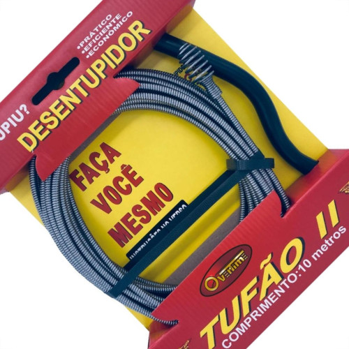 Desentupidor Tufao Ii Com 10M 10002 Desentupidor Tufao Ii Com 10M 10002