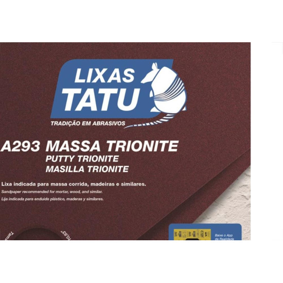 Lixa Massa Tatu 150 Trionite A29301500050 - Kit C/50 