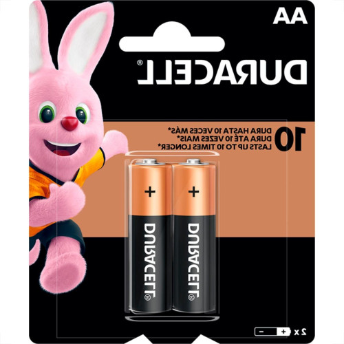 Pilha Duracell Alcalina Pequena Aa Cartela 2Pecas Pilha Duracell Alcalina Pequena Aa Cartela 2Pecas