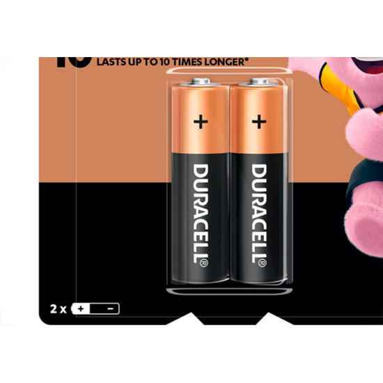 Pilha Duracell Alcalina Pequena Aa Cartela 2Pecas Pilha Duracell Alcalina Pequena Aa Cartela 2Pecas