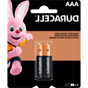 Pilha Duracell Alcalina Palito Aaa Cartela 2Pecas 5011695