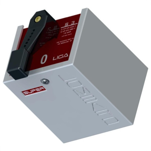 Chave Lombard Simples Trifasica 2Hp/15A S 3 Chave Lombard Simples Trifasica 2Hp/15A S 3