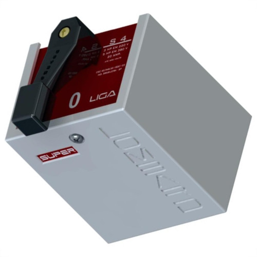 Chave Lombard Simples Trifasica 3Hp/20A S 4 Chave Lombard Simples Trifasica 3Hp/20A S 4