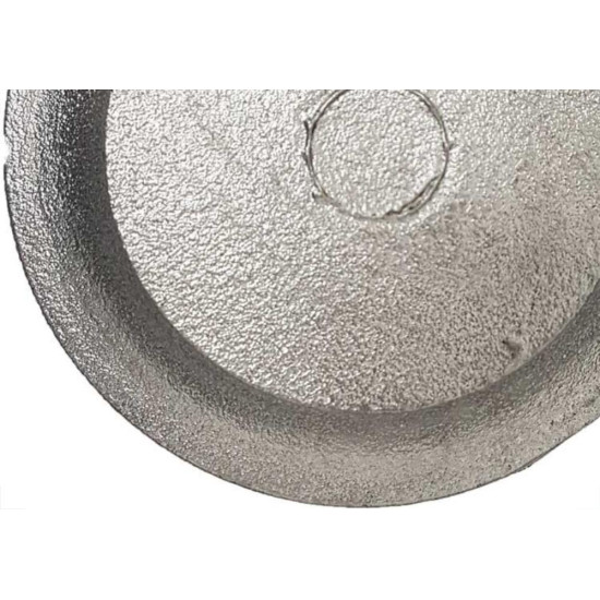 Chapeu Para Poste Redondo 4'' Aluminio Chp 4 - Kit C/20