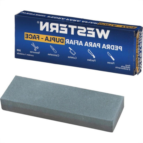 Pedra Afiar Western Dupla Face 15Cm 209 Pedra Afiar Western Dupla Face 15Cm 209