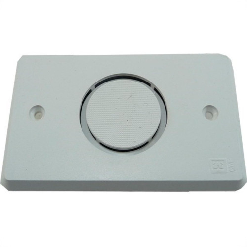 Campainha Cigarra Biki Embutir Cinza 220V 102002 Campainha Cigarra Biki Embutir Cinza 220V 102002