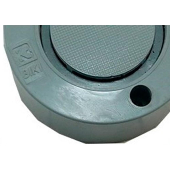 Campainha Cigarra Biki Externa Cinza 127V 101001 Campainha Cigarra Biki Externa Cinza 127V 101001
