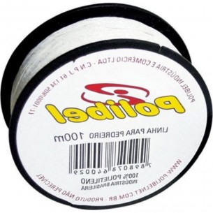 Linha Pedreiro Trancada Polibel 100M 29 - Kit C/12 