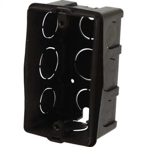 Caixinha Luz Plastica 4X2 Pial/Legrand Preta 689044 - Kit C/32 Caixinha Luz Plastica 4X2 Pial/Legrand Preta 689044 - Kit C/32