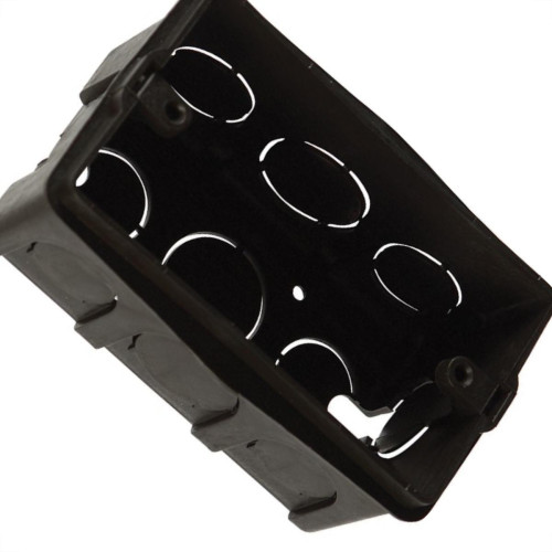 Caixinha Luz Plastica 4X2 Pial/Legrand Preta 689044 - Kit C/32 Caixinha Luz Plastica 4X2 Pial/Legrand Preta 689044 - Kit C/32