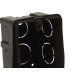 Caixinha Luz Plastica 4X2 Pial/Legrand Preta 689044 - Kit C/32 Caixinha Luz Plastica 4X2 Pial/Legrand Preta 689044 - Kit C/32