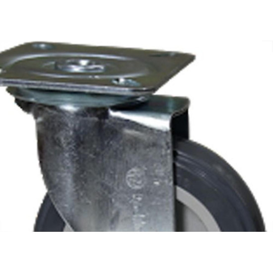 Rodizio Rodiline Base Giratorio 412Bp 4'' Cinza 412 Rodizio Rodiline Base Giratorio 412Bp 4'' Cinza 412
