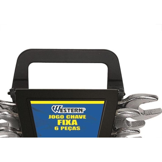 Chave Fixa Western 6A17Mm Kit 06Pecas D-06 Chave Fixa Western 6A17Mm Kit 06Pecas D-06