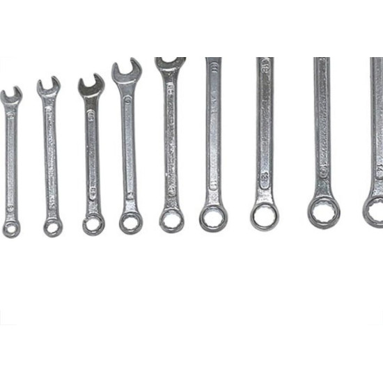 Chave Combinada Western 6A17Mm Kit Com 10 Pecas C-10 Chave Combinada Western 6A17Mm Kit Com 10 Pecas C-10