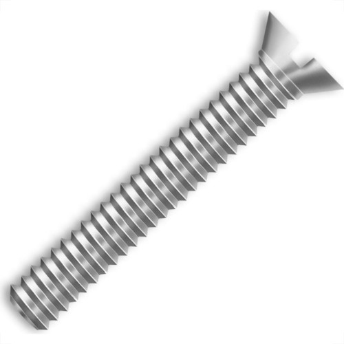 Parafuso Rosca Maquina Jomarca Chata Fenda 1/8 X 1/2 % 1067 - Kit C/5 Centos