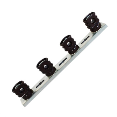 Braquete Rex Com Parafuso 4 Polos 