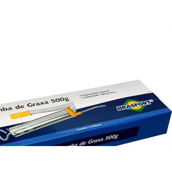 Bomba Graxa Manual Brasfort 500G 8244 Bomba Graxa Manual Brasfort 500G 8244