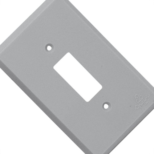 Placa Perlex 4X2 (1 Simples) 13Pl1 Placa Perlex 4X2 (1 Simples) 13Pl1