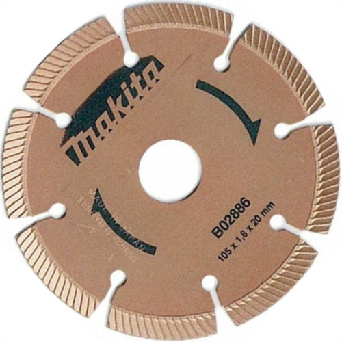 Disco Diamantado Makita Granito Seco 105M B-02886 Disco Diamantado Makita Granito Seco 105M B-02886