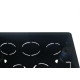 Caixinha Luz Plastica 4X2 Mondiale Preta 100 - Kit C/100 Caixinha Luz Plastica 4X2 Mondiale Preta 100 - Kit C/100