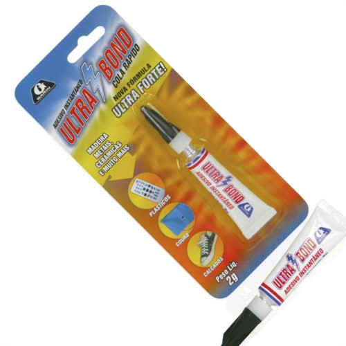 Cola Ultra Bond Garin 2G Cumi-002 - Kit C/12 Cola Ultra Bond Garin 2G Cumi-002 - Kit C/12