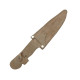 Bainha De Couro Para Peixeira 06'' D-026 06 - Kit C/6 Bainha De Couro Para Peixeira 06'' D-026 06 - Kit C/6