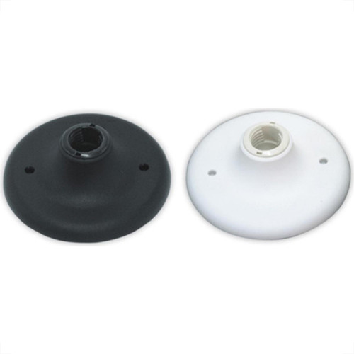 Plafonier Pvc Taschibra Preto Redondo Soquete Pvc E27 -02