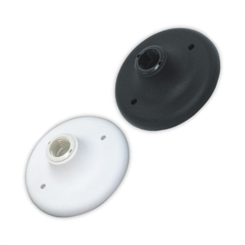 Plafonier Pvc Taschibra Preto Redondo Soquete Pvc E27 -02