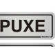 Placa Sinalizacao Aluminio 06X15 ''Puxe/Empurre'' 2 Pecas 120Ag Placa Sinalizacao Aluminio 06X15 ''Puxe/Empurre'' 2 Pecas 120Ag