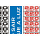 Placa Sinalizacao Aluminio 01,5X3,5 ''110V/220V'' 18 Pecas 120Ah Placa Sinalizacao Aluminio 01,5X3,5 ''110V/220V'' 18 Pecas 120Ah