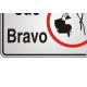 Placa Sinalizacao Aluminio 16X23 ''Cuidado Cao Bravo'' 014 150Ah Placa Sinalizacao Aluminio 16X23 ''Cuidado Cao Bravo'' 014 150Ah