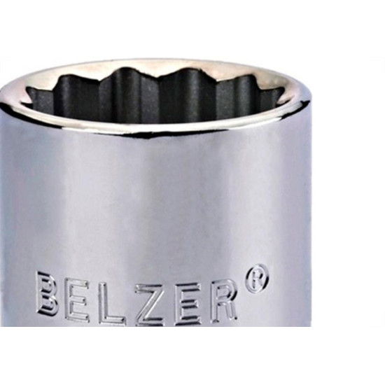 Soquete Belzer Encaixe Estriado 1/2'' 13Mm 204004Bx