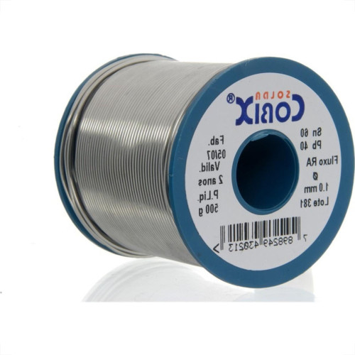 Solda Cobix Carretel 1,0Mm Azul 500G 116 Solda Cobix Carretel 1,0Mm Azul 500G 116
