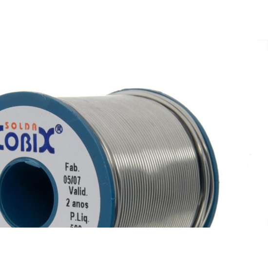 Solda Cobix Carretel 1,0Mm Azul 500G 116 Solda Cobix Carretel 1,0Mm Azul 500G 116