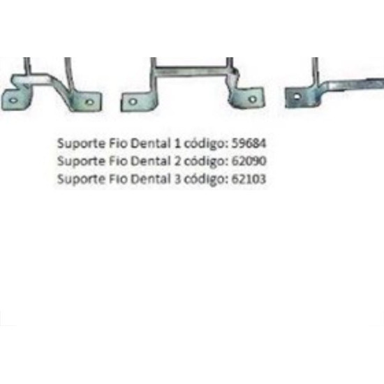 Suporte Disjuntor Fio Dental 03 40 - Kit C/10 Suporte Disjuntor Fio Dental 03 40 - Kit C/10